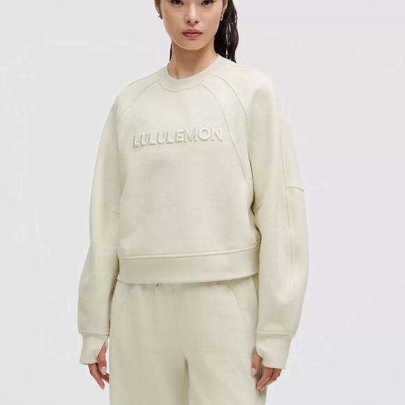 Lululemon-scuba oversized pullover-Bone-M/L-NWT - Picture 9 of 9